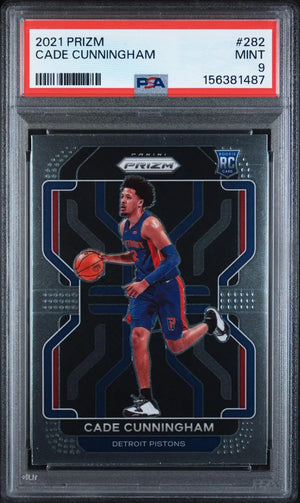 2021 Panini Prizm Rookie Cade Cunningham RC PSA 9 