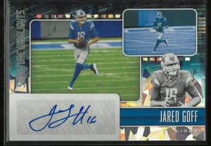 2021 Panini Signature Highlights Jared Goff Autograph 