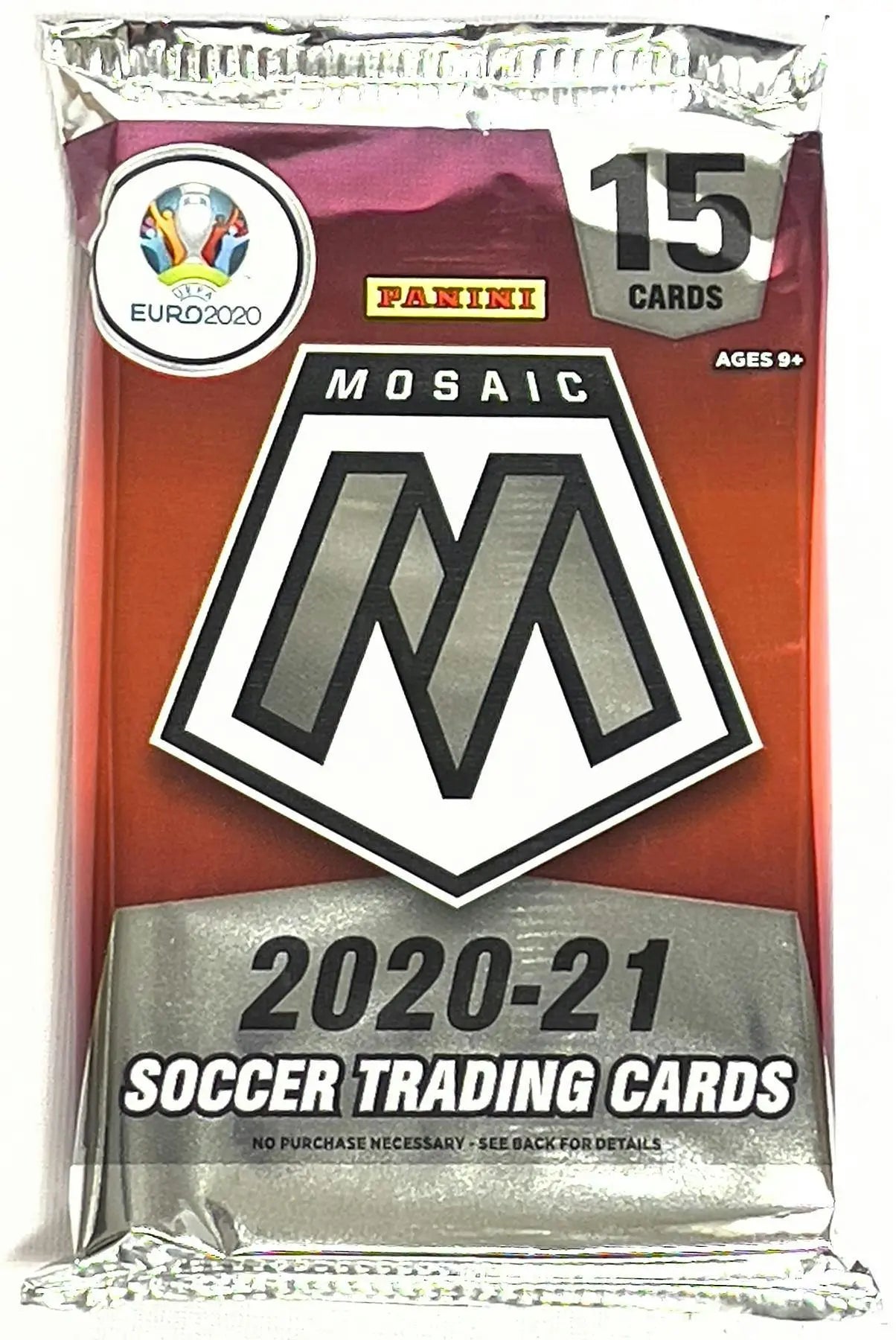2021 Panini Soccer Mosaic Euro Hobby Pack (Single Pack Sales) 