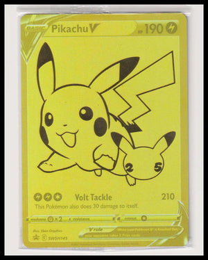 2021 Pokemon Black Star Promo Pikachu V SWSH145 Sealed 