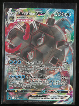 2021 Pokemon Blastoise VMax Sword & Shield Promo SWSH203 