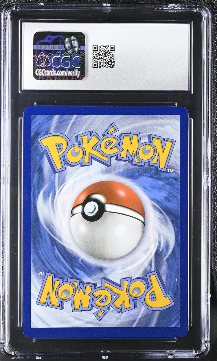 2021 Pokemon Evolving Skies Rayquaza VMAX Holo Rainbow Rare Rainbow Rare CGC 8.5 