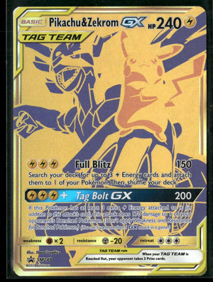 2021 Pokemon Sun & Moon Promo Pikachu & Zekrom GX SM248 