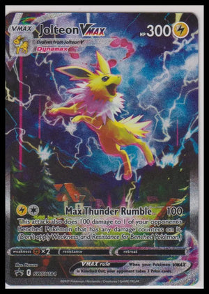 2021 Pokemon Sword & Shield Black Star Promo Jolteon VMax SWSH184 