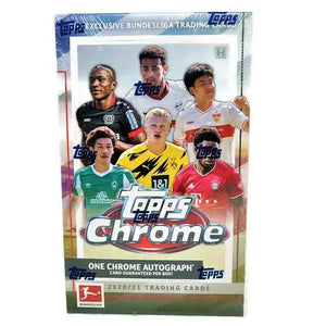 2021 TOPPS BUNDESLIGA CHROME SOCCER HOBBY BOX 