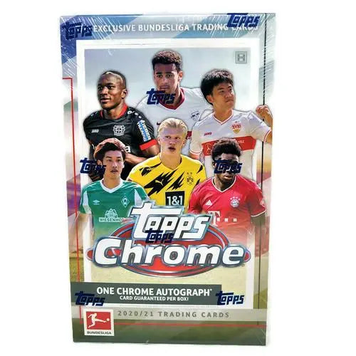 2021 TOPPS BUNDESLIGA CHROME SOCCER HOBBY BOX 