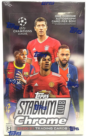 2021 TOPPS STADIUM CLUB CHROME UEFA CHAMPIONS LEAGUE SOCCER 