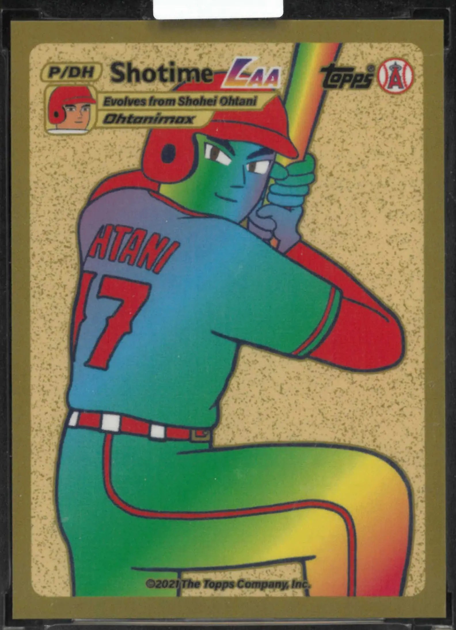 2021 Topps Project 70 Shotime Shohei Ohtani 