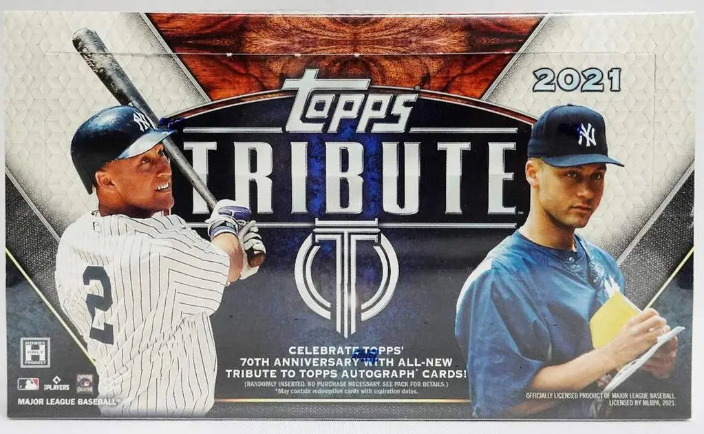 2021 Topps Tribute Baseball Hobby Box 