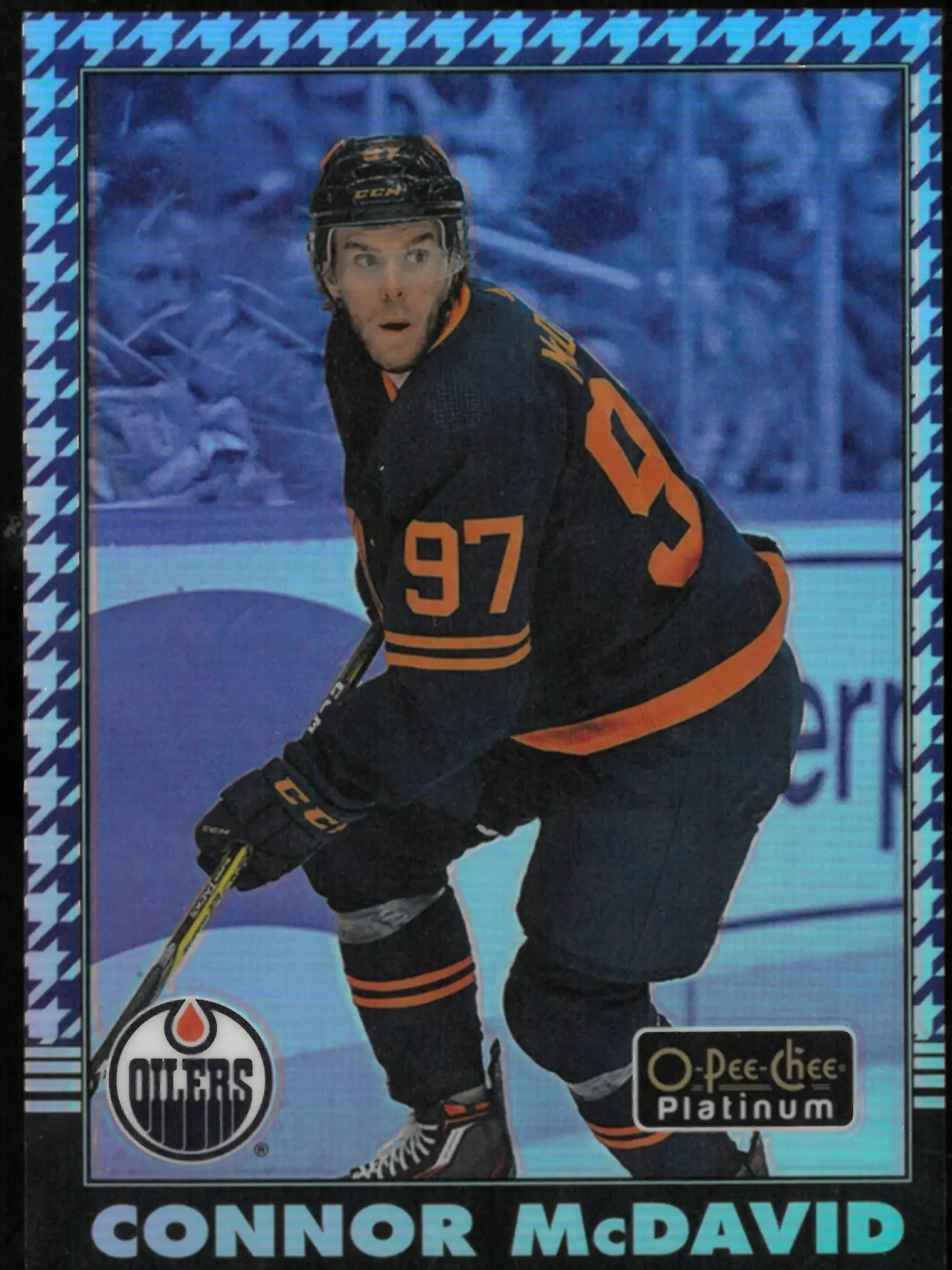 2021 Upper Deck O-Pee-Chee Platinum Connor McDavid /15 