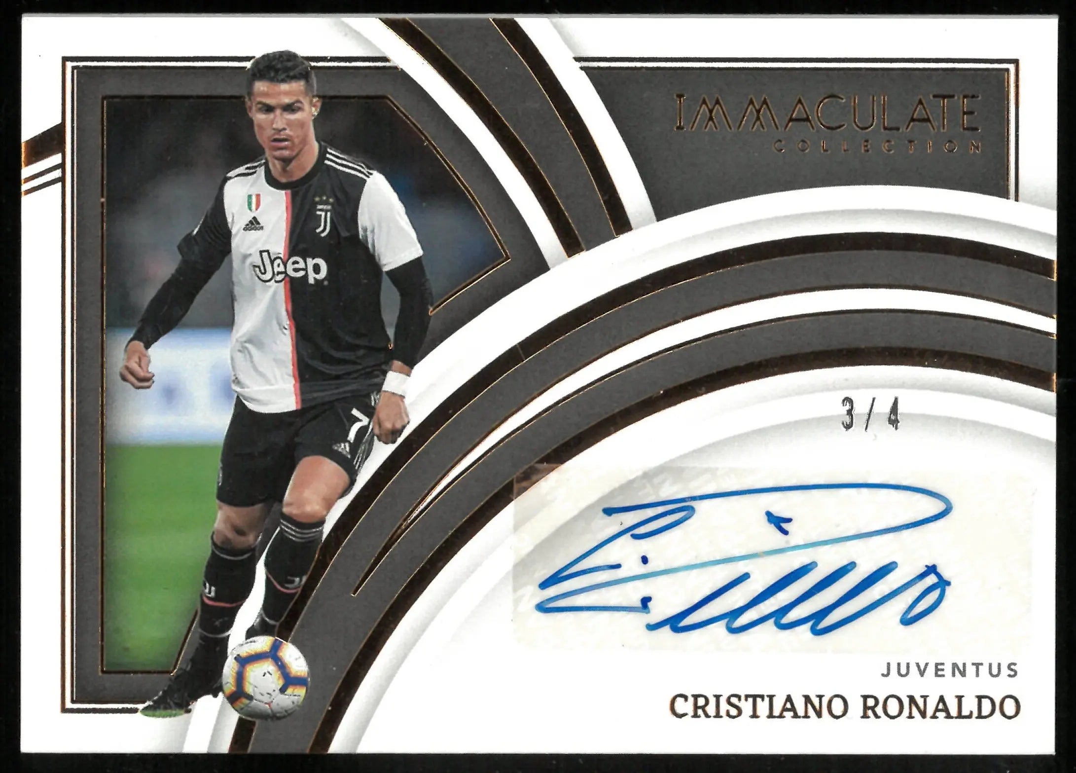2022-23 Immaculate Soccer Cristiano Ronaldo Bronze Splendid Auto /4 