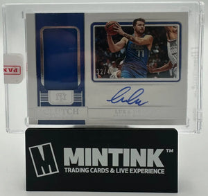 2022-23 Panini National Treasures Autograph Patch Luka Doncic Auto /49 