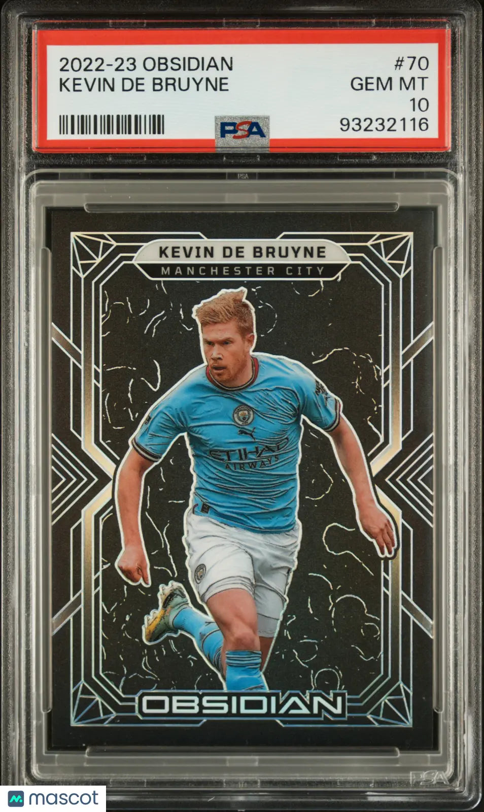2022-23 Panini Obsidian Kevin De Bruyne #70 /115 PSA 10 