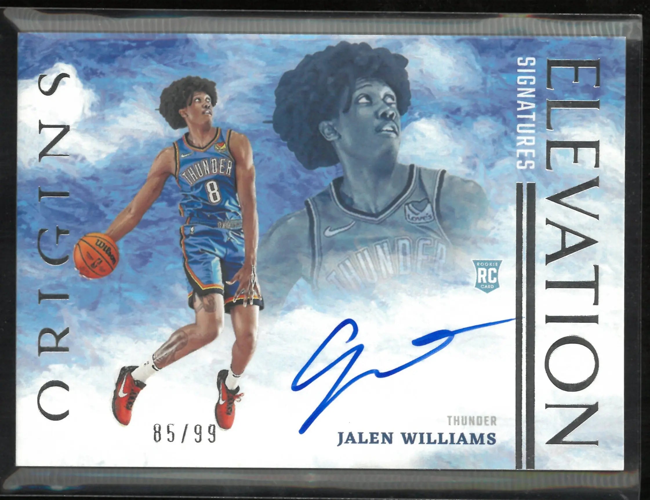 2022-23 Panini Origins Elevation Jalen Williams Autograph 85/99 