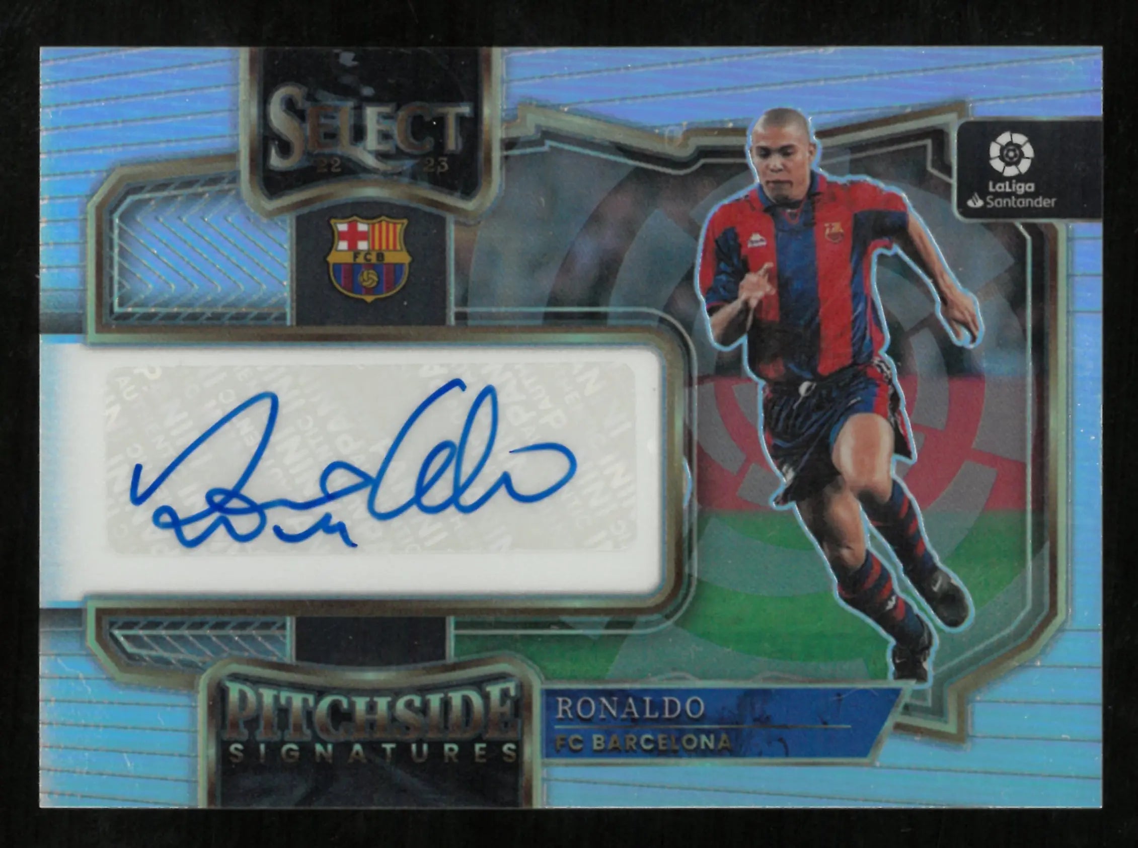 2022-23 Panini Select Pitchside Signatures Ronaldo Autograph Auto 