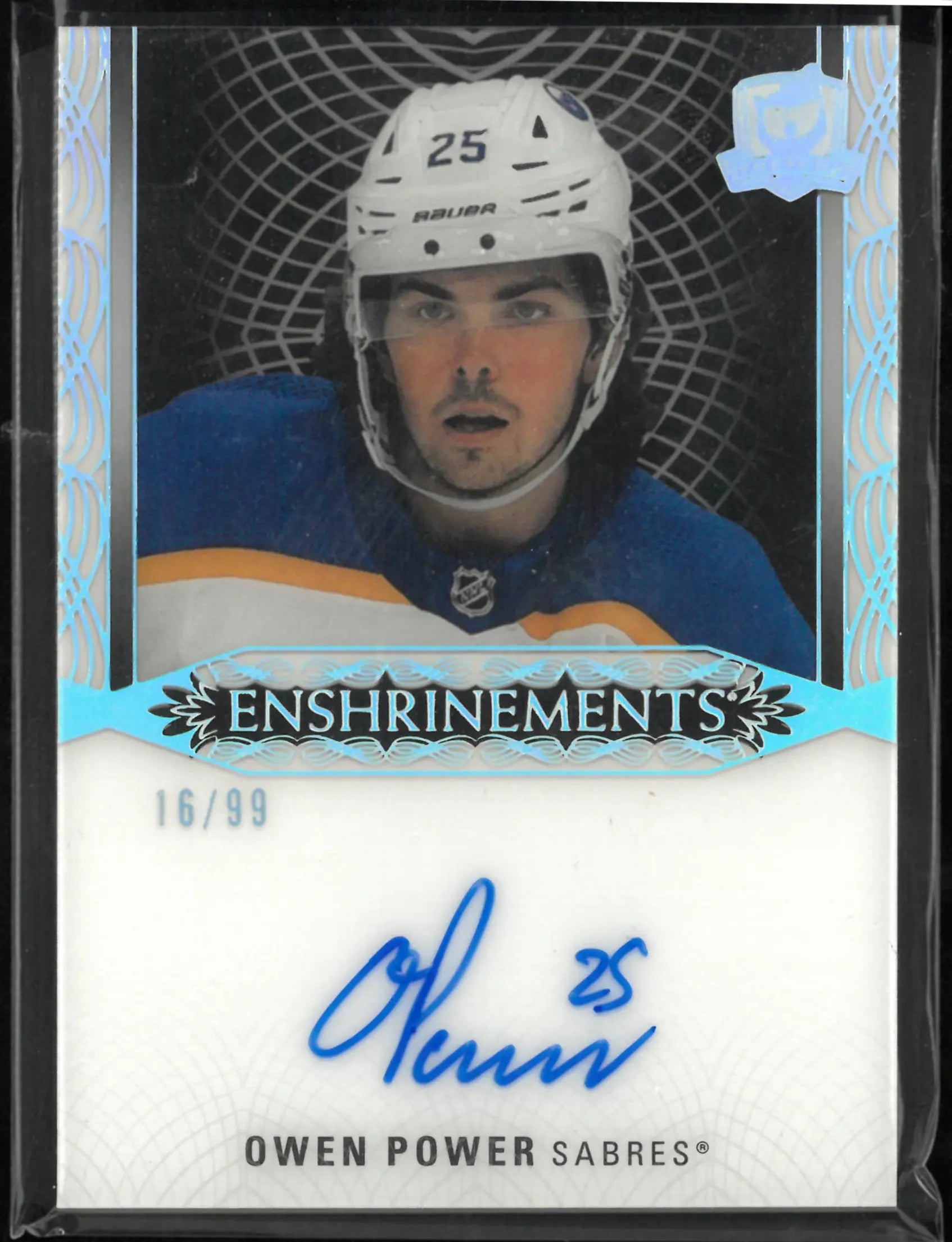 2022-23 The Cup Hockey Enshrinements Auto Owen Power /99 