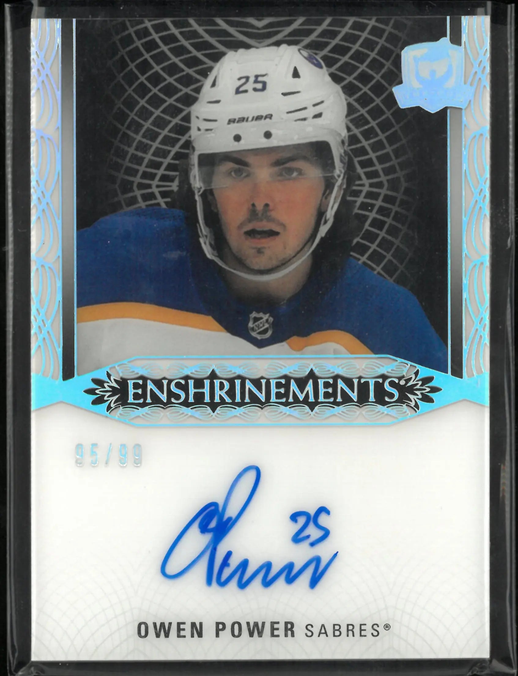 2022-23 The Cup Hockey Enshrinements Auto Owen Power /99 