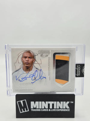 2022-23 Topps Dynasty UCL Ronaldo Patch Autograph Auto /10 (R9) 