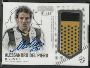 2022/23 Topps Dynasty UEFA CL Patch Autograph Alessandro Del Piero Auto /10 