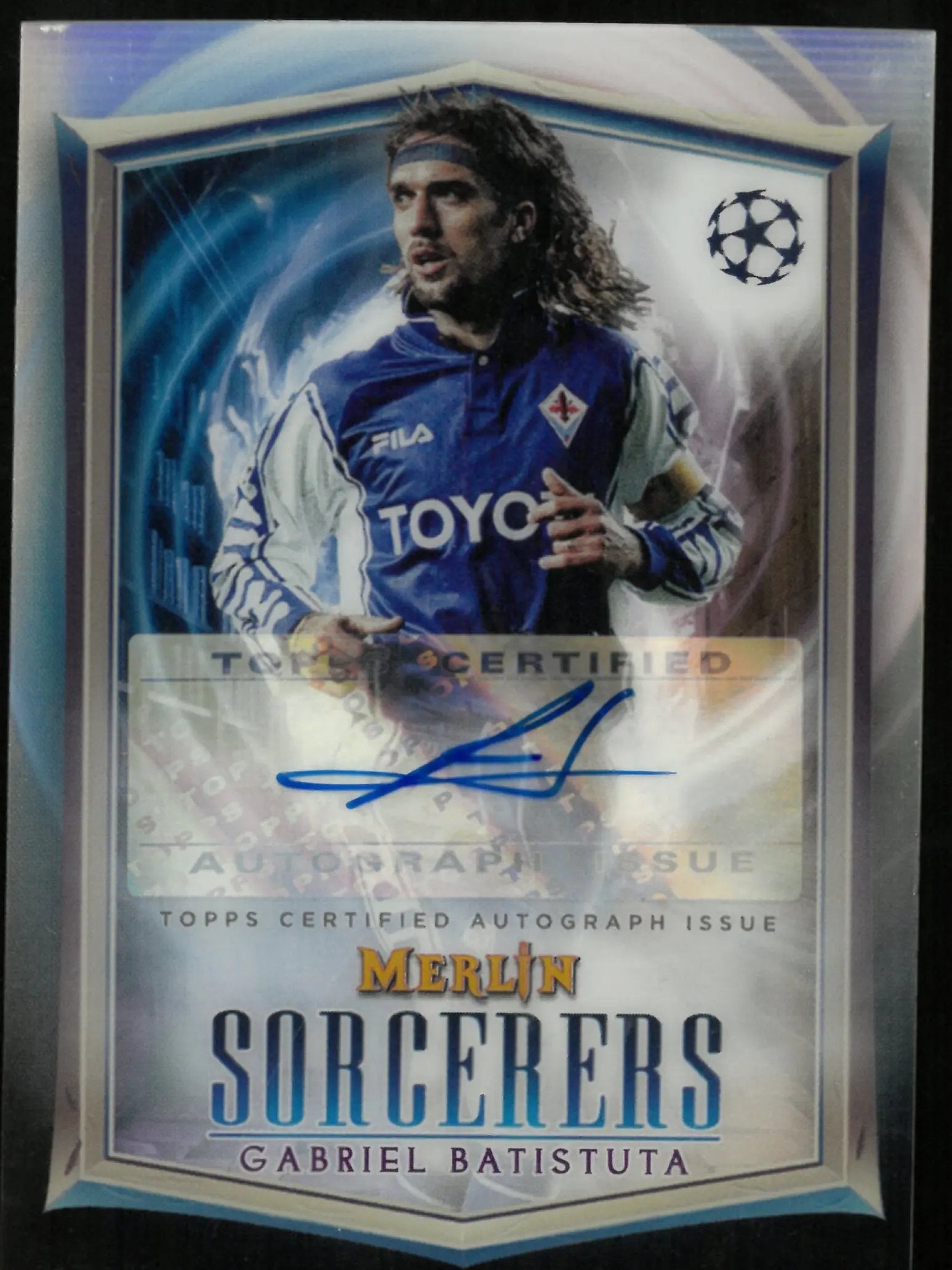 2022-23 Topps Merlin UCC Gabriel Bautista Sorcerers Auto