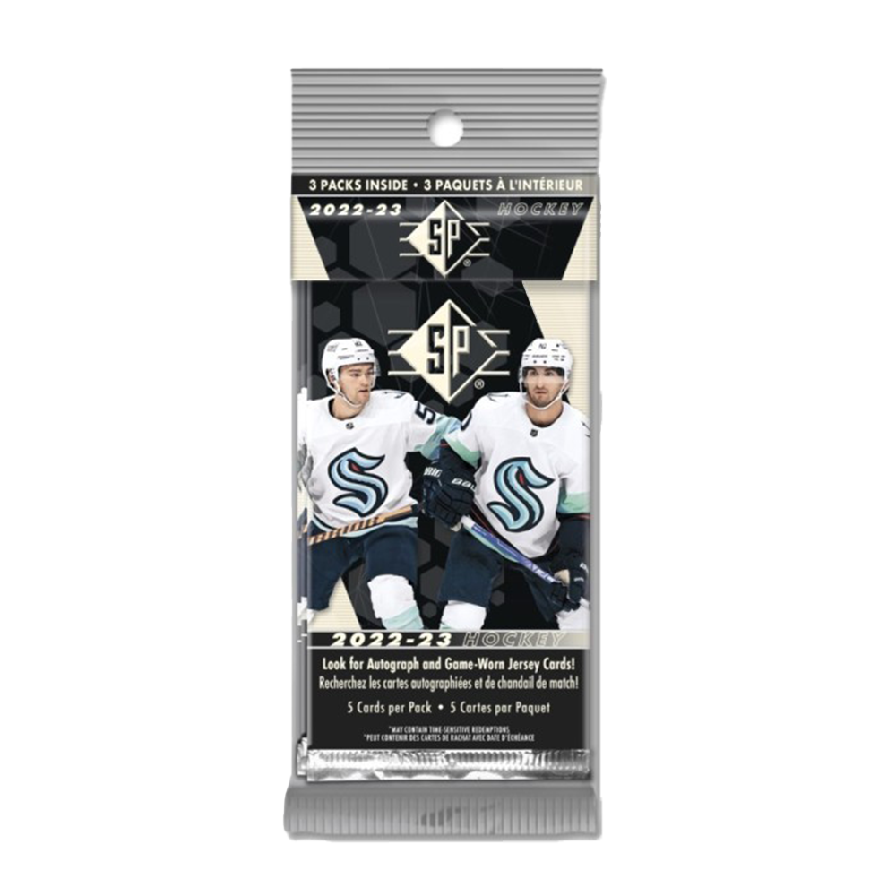 2022-23 Upper Deck Sp Hockey Hanger Pack 1