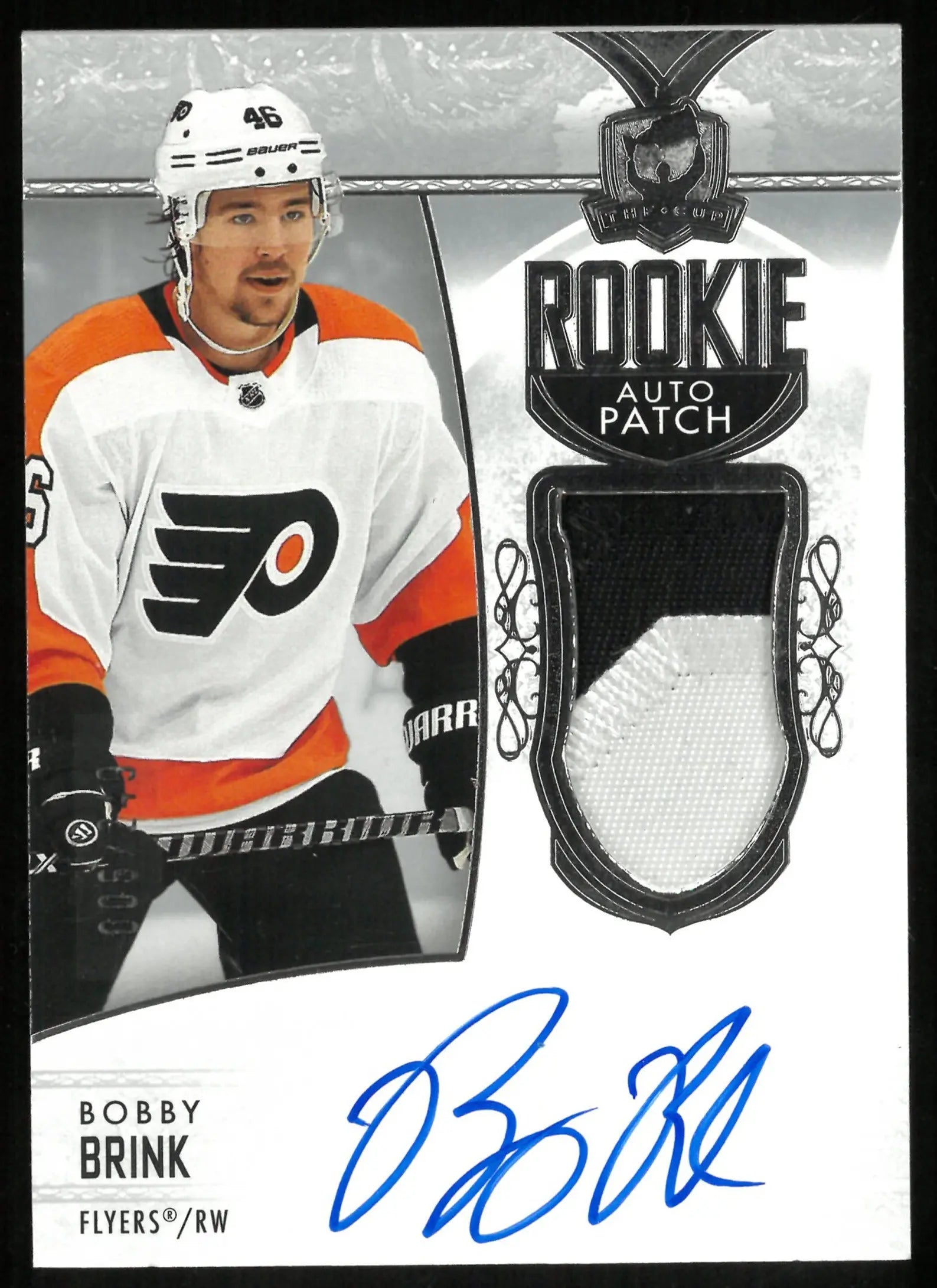 2022-23 Upper Deck The Cup Rookie Auto Patch Bobby Brink /249 