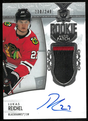2022-23 Upper Deck The Cup Rookie Auto Patch Lukas Reichel /249 