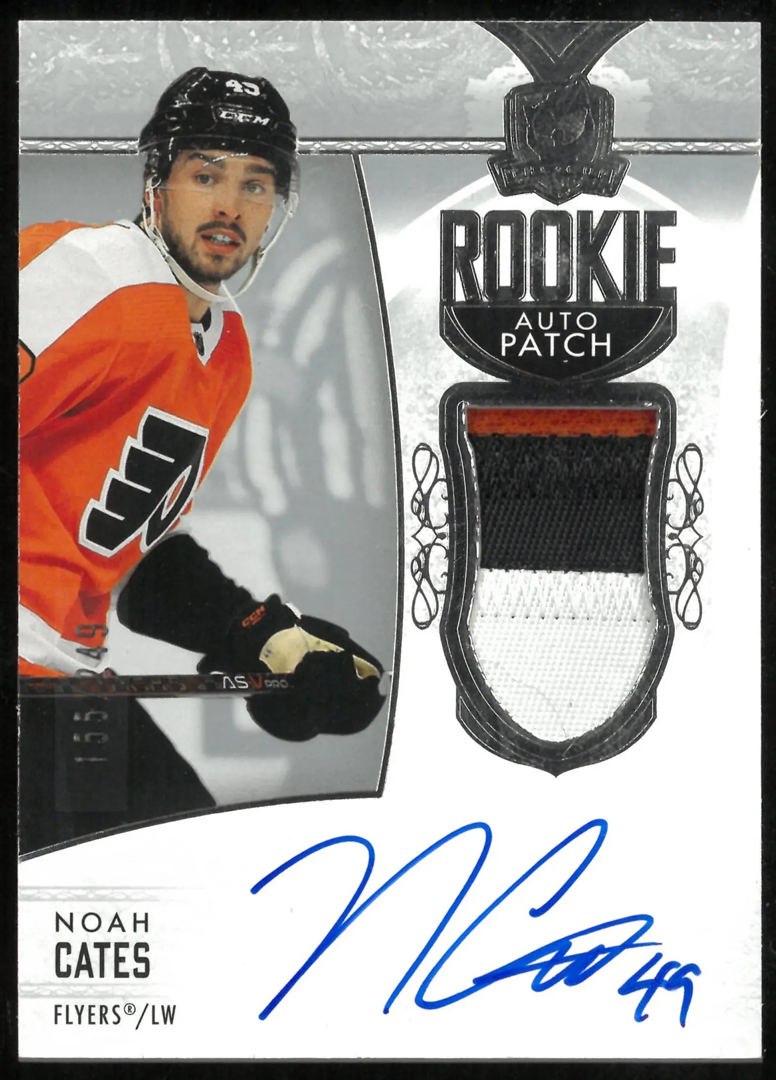2022-23 Upper Deck The Cup Rookie Auto Patch Noah Cates /249 