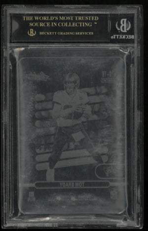 2022 Absolute Football Glass Tom Brady #19 BGS 10 Black Label 