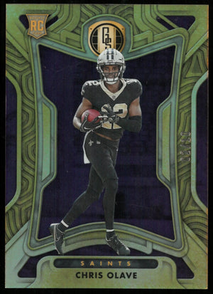2022 Gold Standard Football Chris Olave RC Rookie Purple /10 