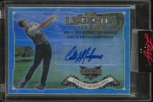 2022 Leaf Vibrance How Legends are Made Autograph Collin Morikawa Auto 