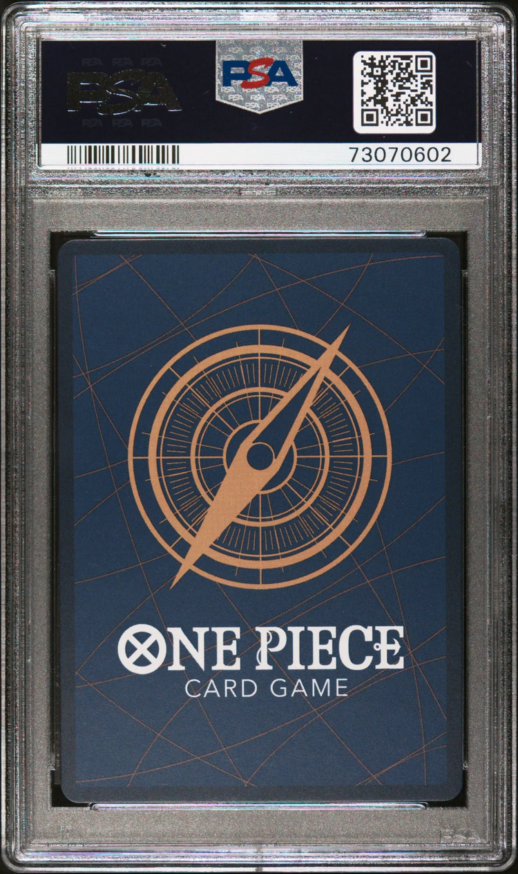 2022 One Piece Straw Hat Crew Super Pre-Release Monkey D. Luffy ST01-012 PSA 10 