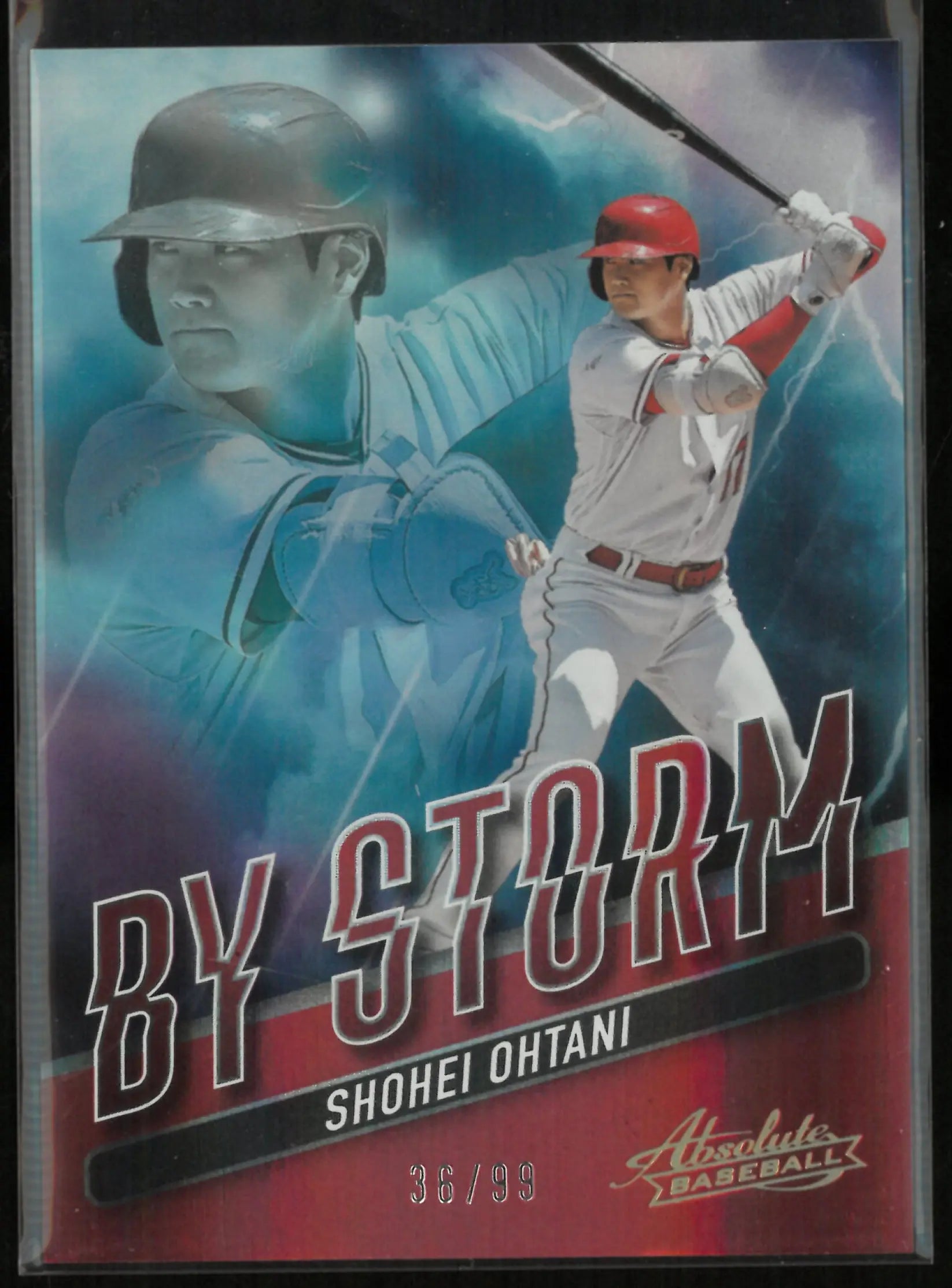 2022 Panini Absolute  By Storm Shohei Ohtani /99 
