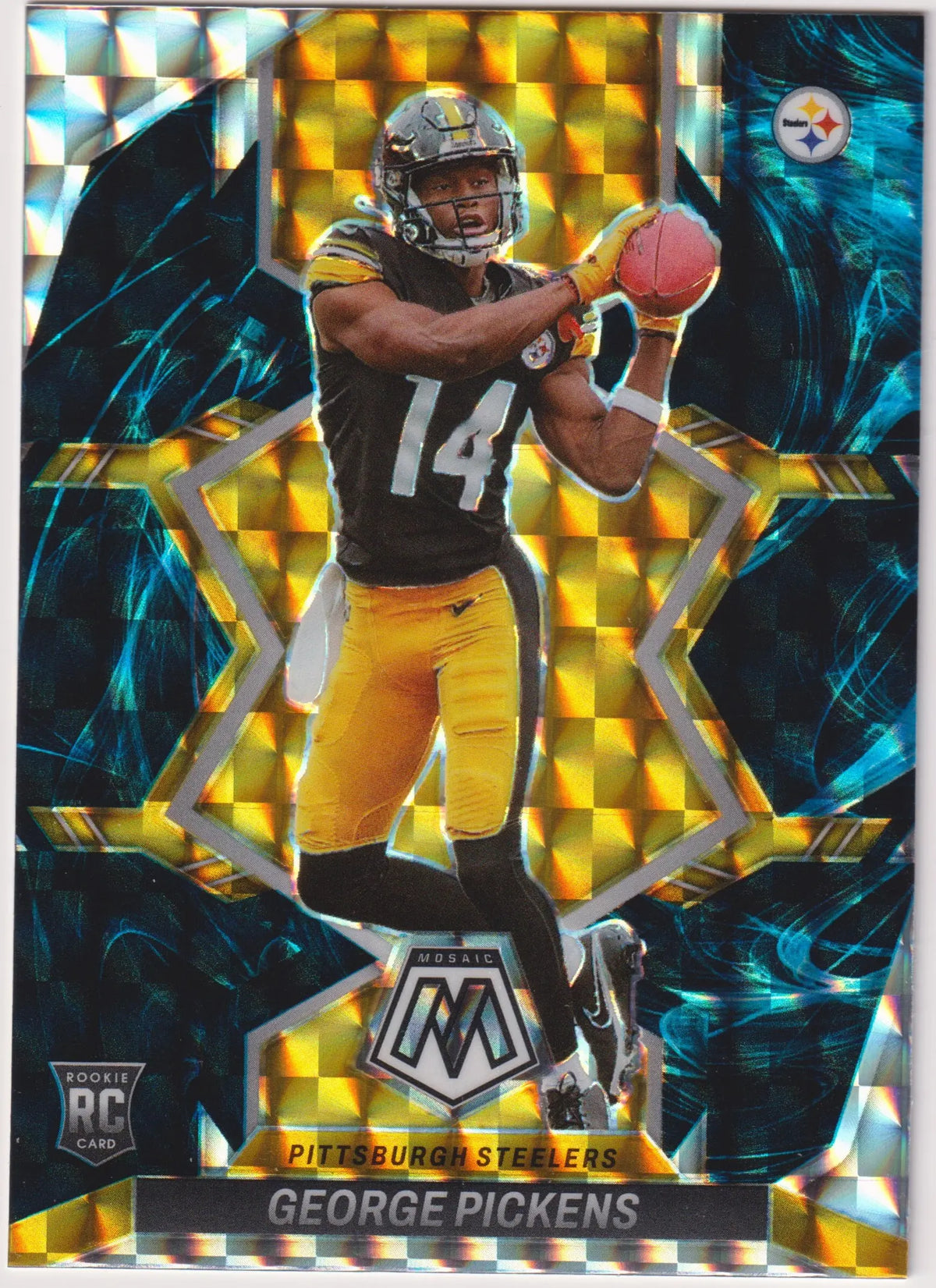 2022 Panini Mosaic Rookie George Pickens RC 
