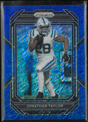 2022 Panini Prizm Jonathan Taylor Blue Shimmer /25 