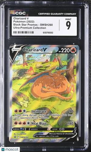 2022 Pokemon Black Star Promos Charizard V Ultra-Premium Collection CGC 9 
