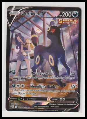 2022 Pokemon Brilliant Stars Umbreon V TG22/TG30 