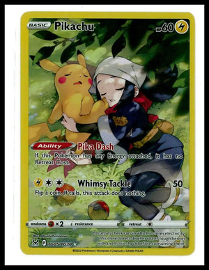 2022 Pokemon Lost Origin Trainer Gallery Pikachu TG05/TG30 