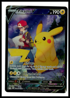 2022 Pokemon Lost Origin Trainer Gallery Pikachu V TG16/TG30 