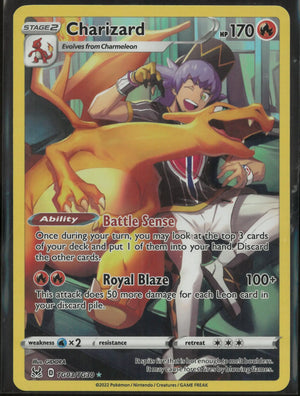 2022 Pokemon Lost Origin Trainer Gallery Ultra Rare Charizard TG03/TG30 