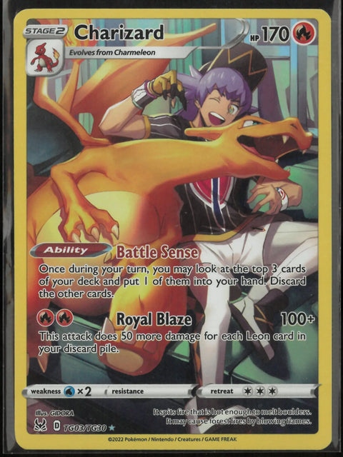 Buy 2022 Pokemon Lost Origin Charizard Ultra Rare Card
