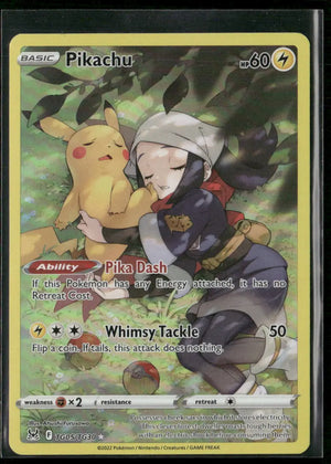 2022 Pokemon Lost Origin Trainer Gallery Ultra Rare Pikachu TG05/TG30 