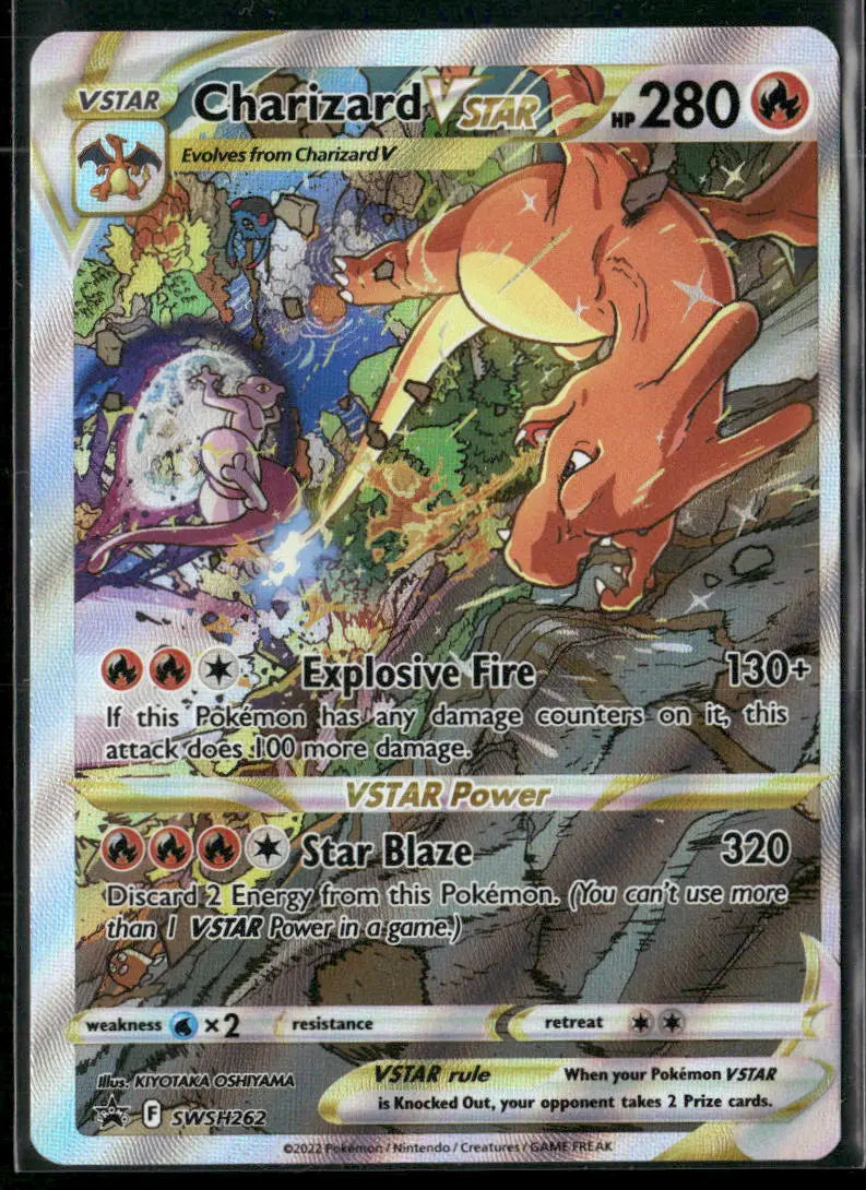 2022 Pokemon Sword & Shield Promo Charizard VSTAR SWSH262 