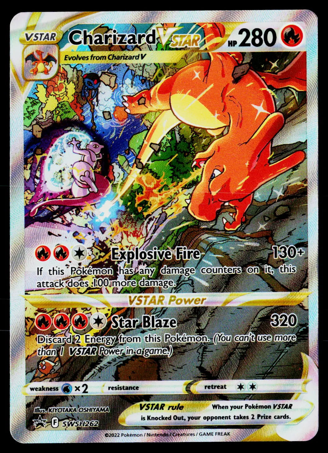2022 SWSH Sword & Shield Promo SWSH262 Charizard VSTAR 