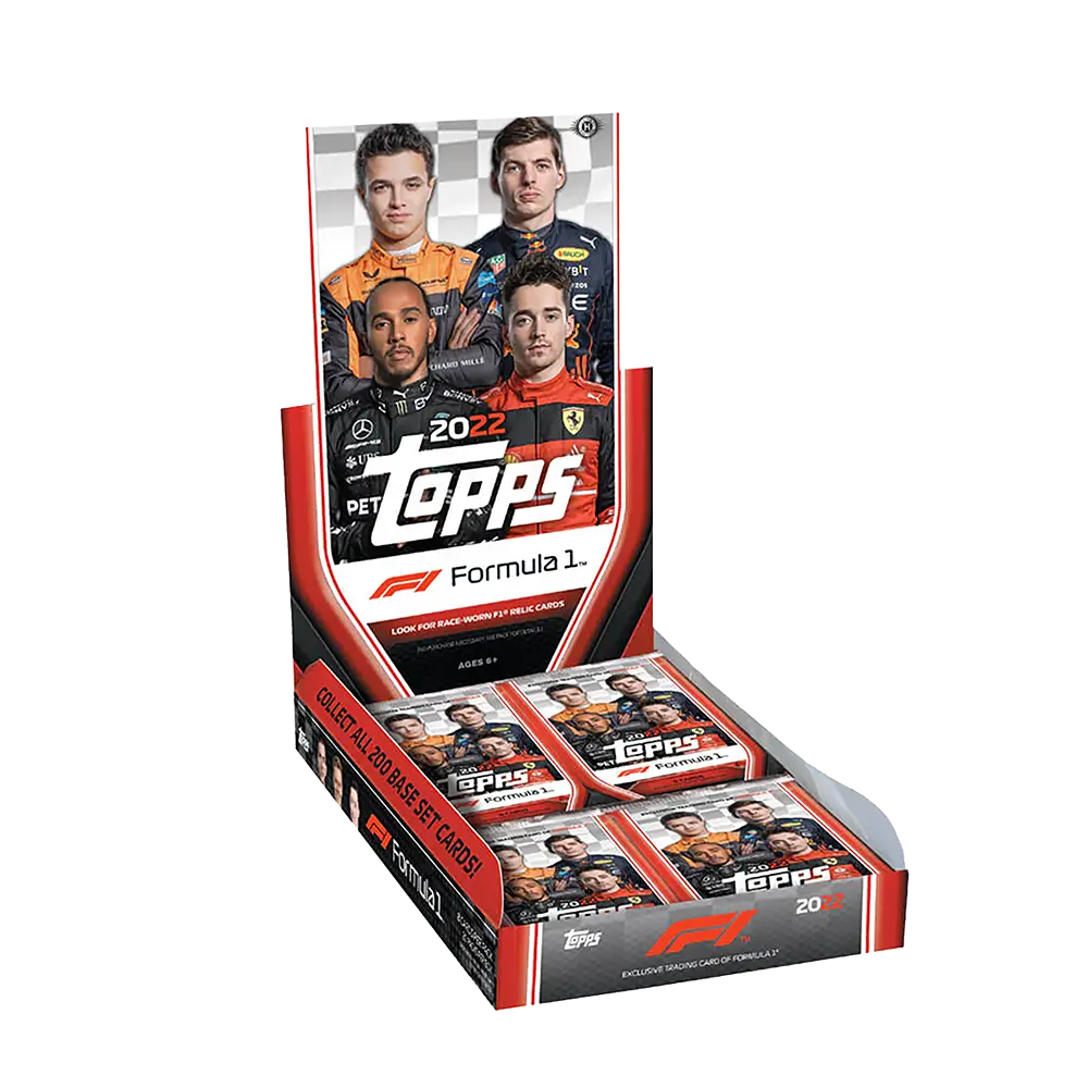 2022 Topps Formula 1 One F1 Flagship Racing Hobby Box 