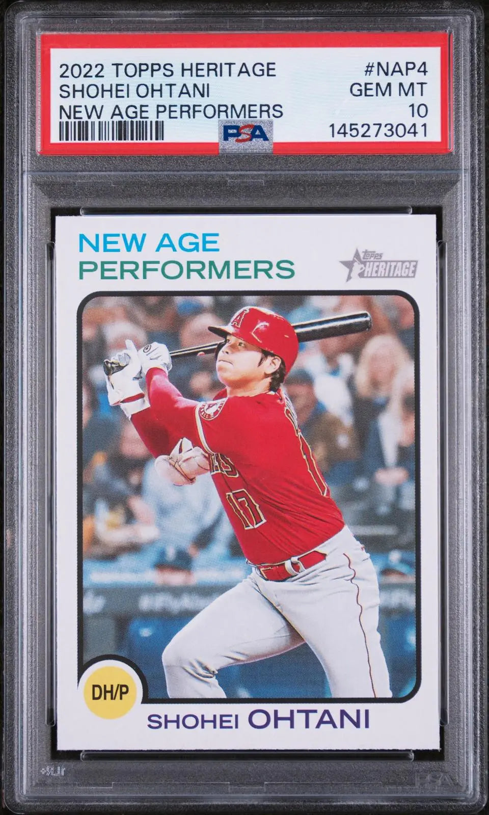 2022 Topps Heritage New Age Performers Shohei Ohtani  PSA 10 