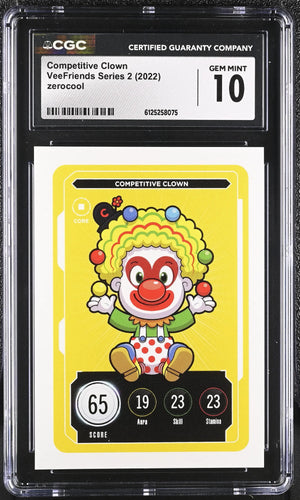 2022 Zerocool Veefriends Series 2 Competitive Clown CGC 10 