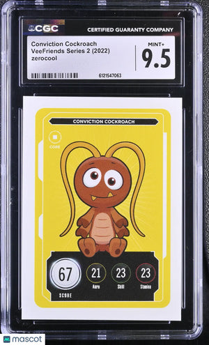 2022 Zerocool Veefriends Series 2 Conviction Cockroach CGC 9.5 