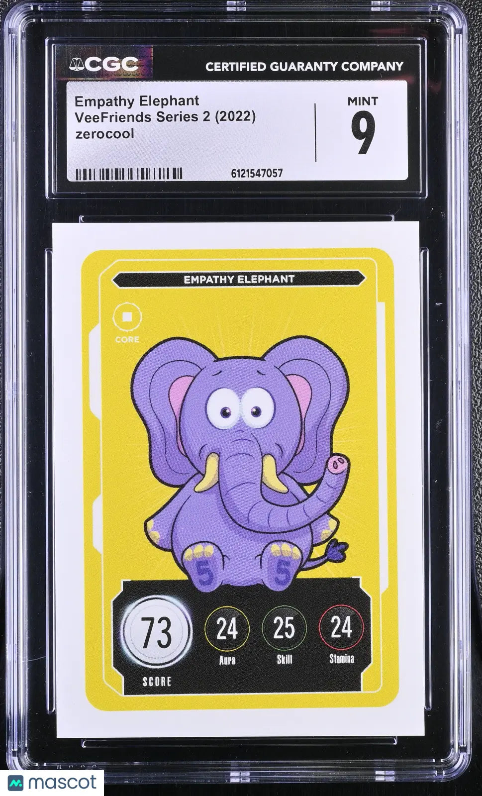 2022 Zerocool Veefriends Series 2 Empathy Elephant CGC 9 