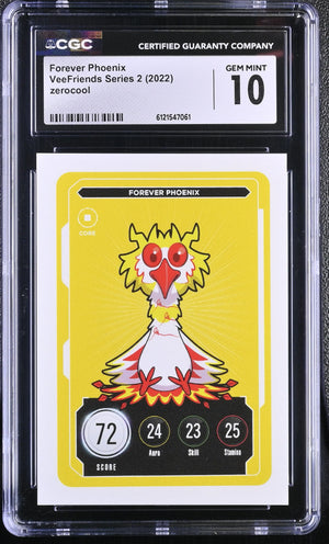 2022 Zerocool Veefriends Series 2 Forever Phoenix CGC 10 